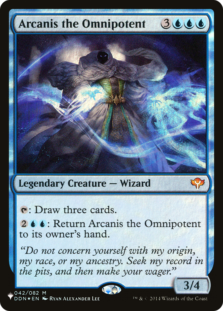 Arcanis the Omnipotent [The List] | Jomio and Rueliete's Cards and Comics