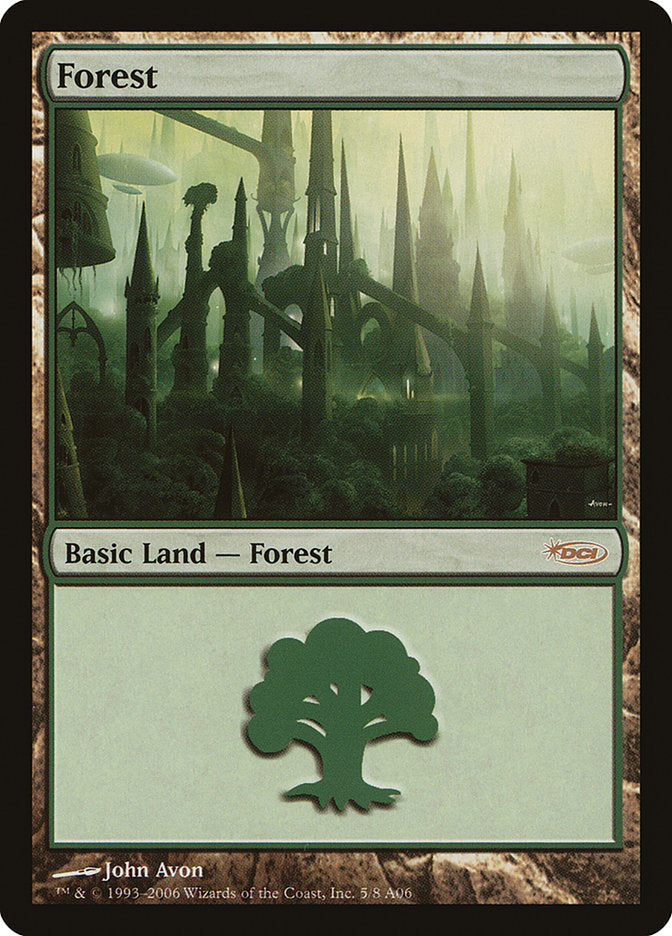 Forest (5) [Arena League 2006] | Jomio and Rueliete's Cards and Comics