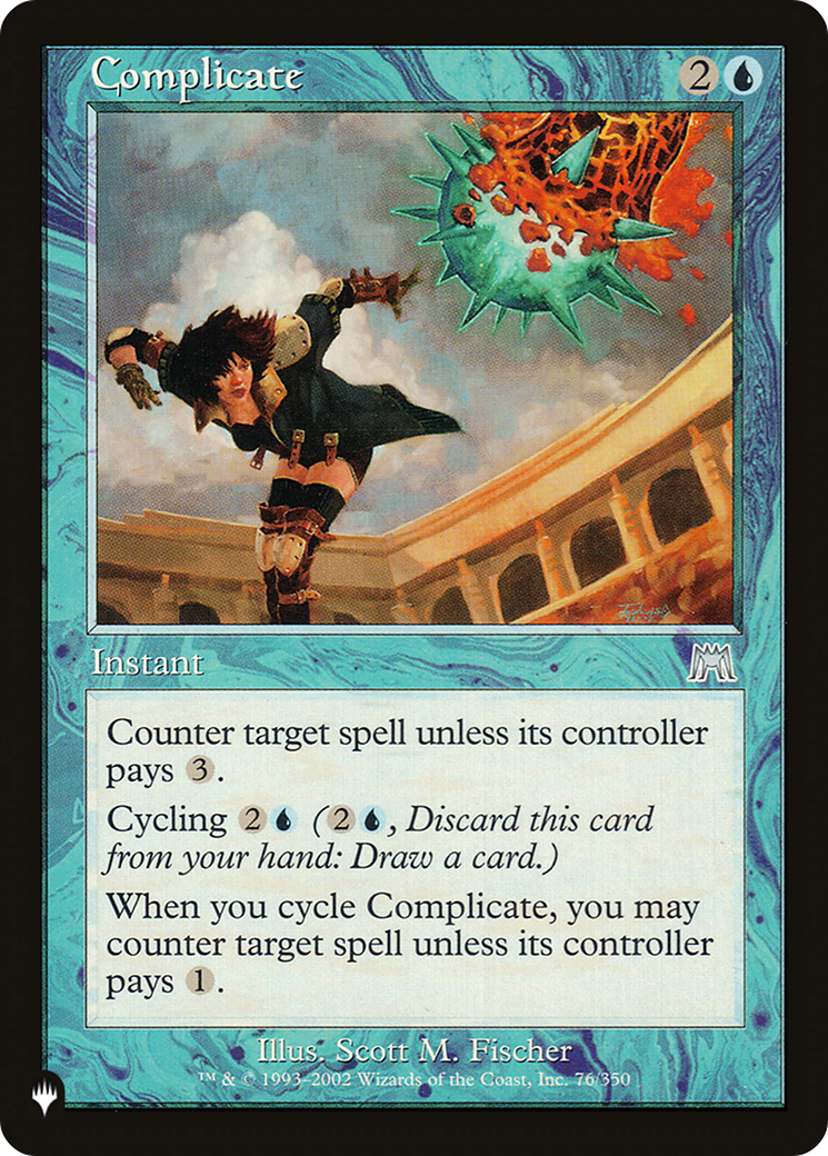 Complicate [The List] | Jomio and Rueliete's Cards and Comics