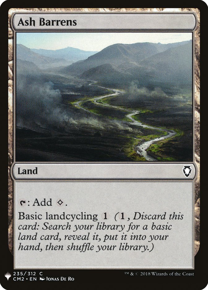 Ash Barrens [Mystery Booster] | Jomio and Rueliete's Cards and Comics