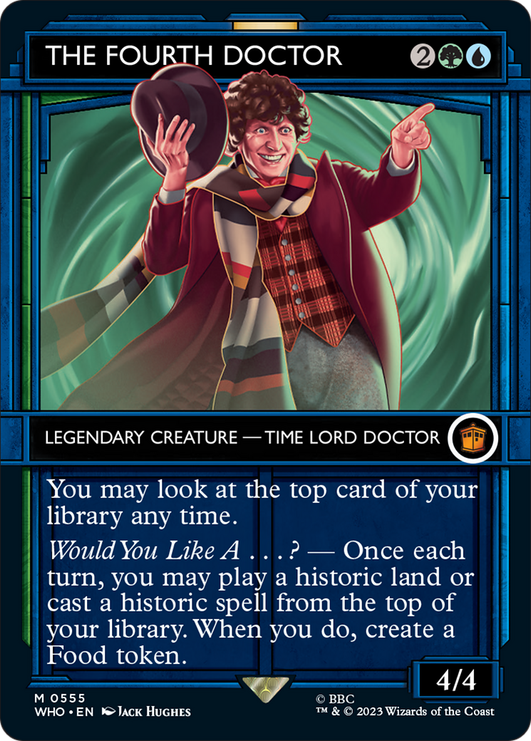 The Fourth Doctor (Showcase) [Doctor Who] | Jomio and Rueliete's Cards and Comics