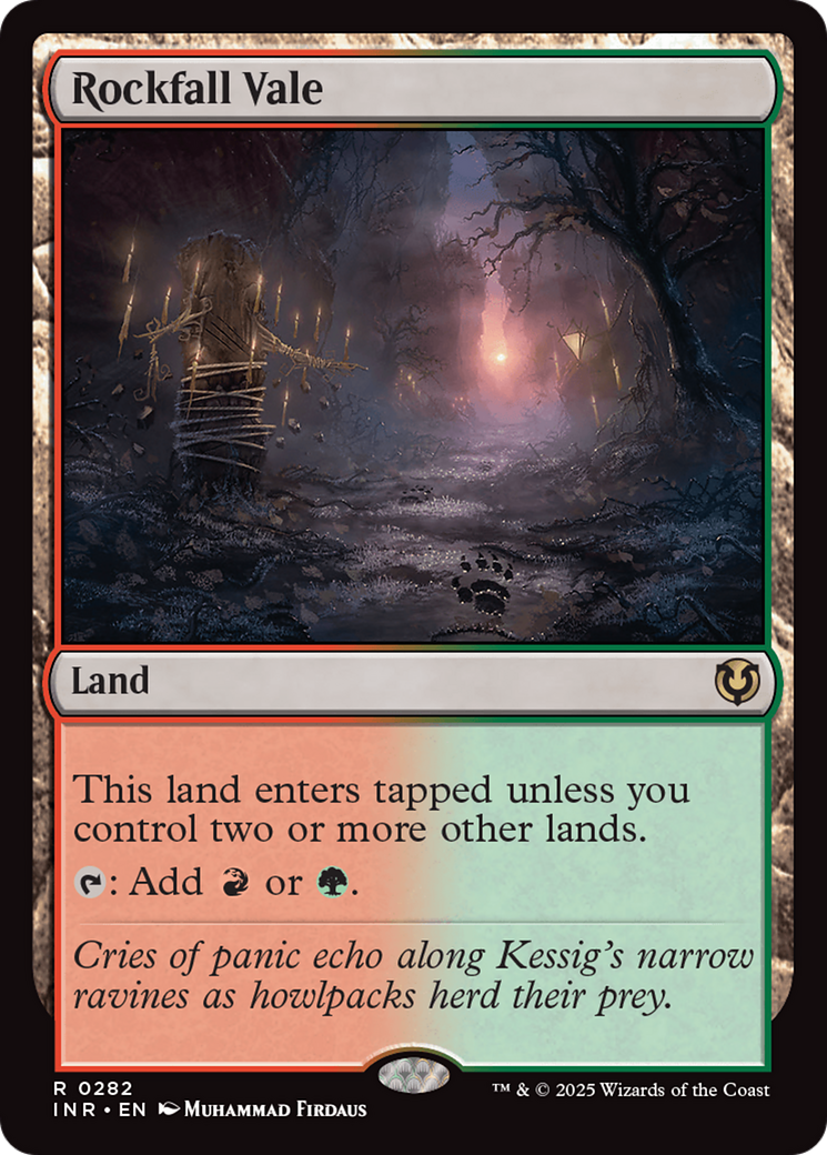 Rockfall Vale [Innistrad Remastered] | Jomio and Rueliete's Cards and Comics