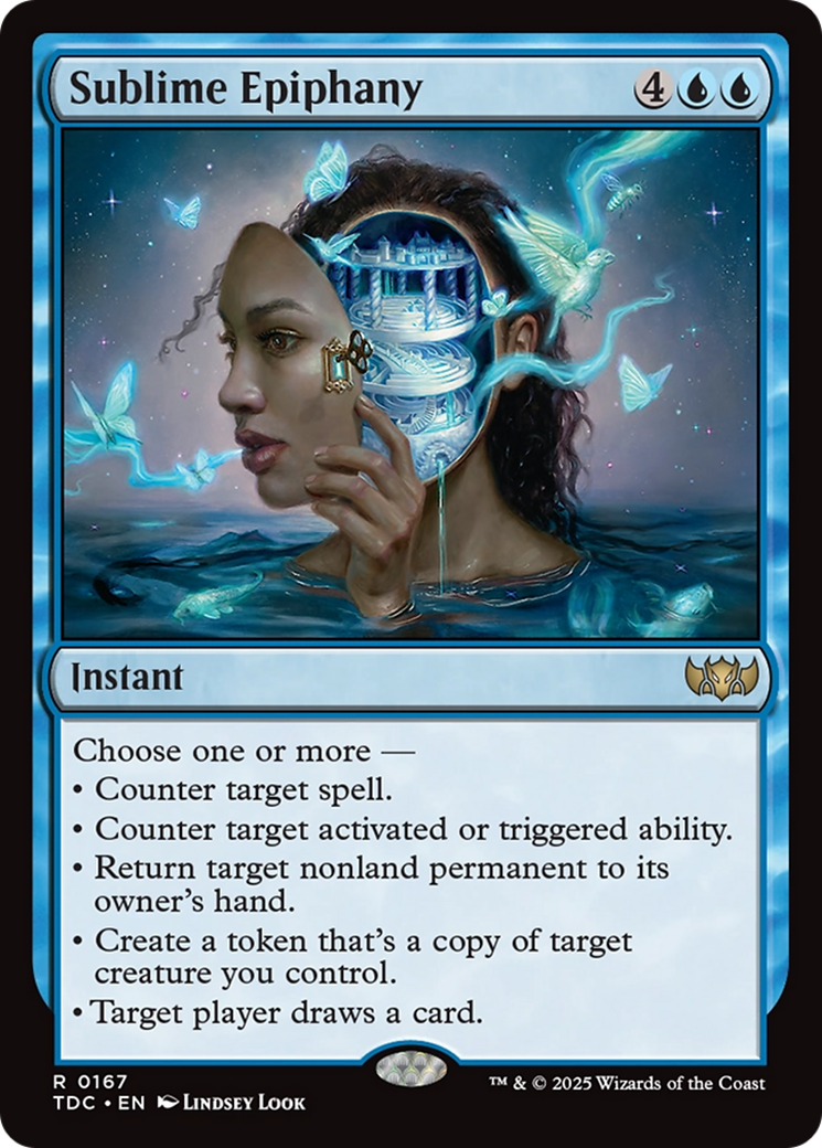 Sublime Epiphany [Tarkir: Dragonstorm Commander] | Jomio and Rueliete's Cards and Comics