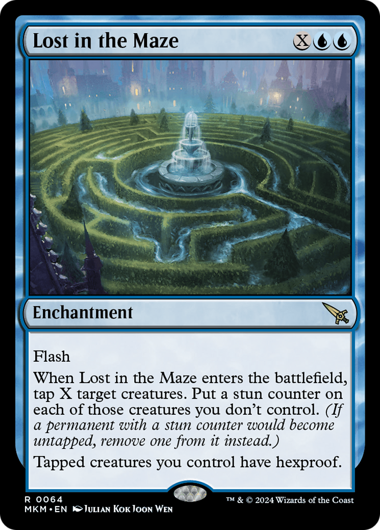 Lost in the Maze [Murders at Karlov Manor] | Jomio and Rueliete's Cards and Comics
