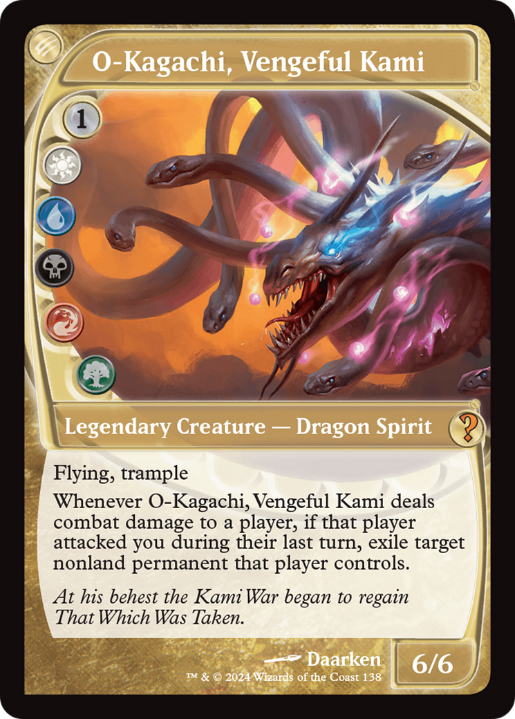 O-Kagachi, Vengeful Kami (Future Sight) [Mystery Booster 2] | Jomio and Rueliete's Cards and Comics