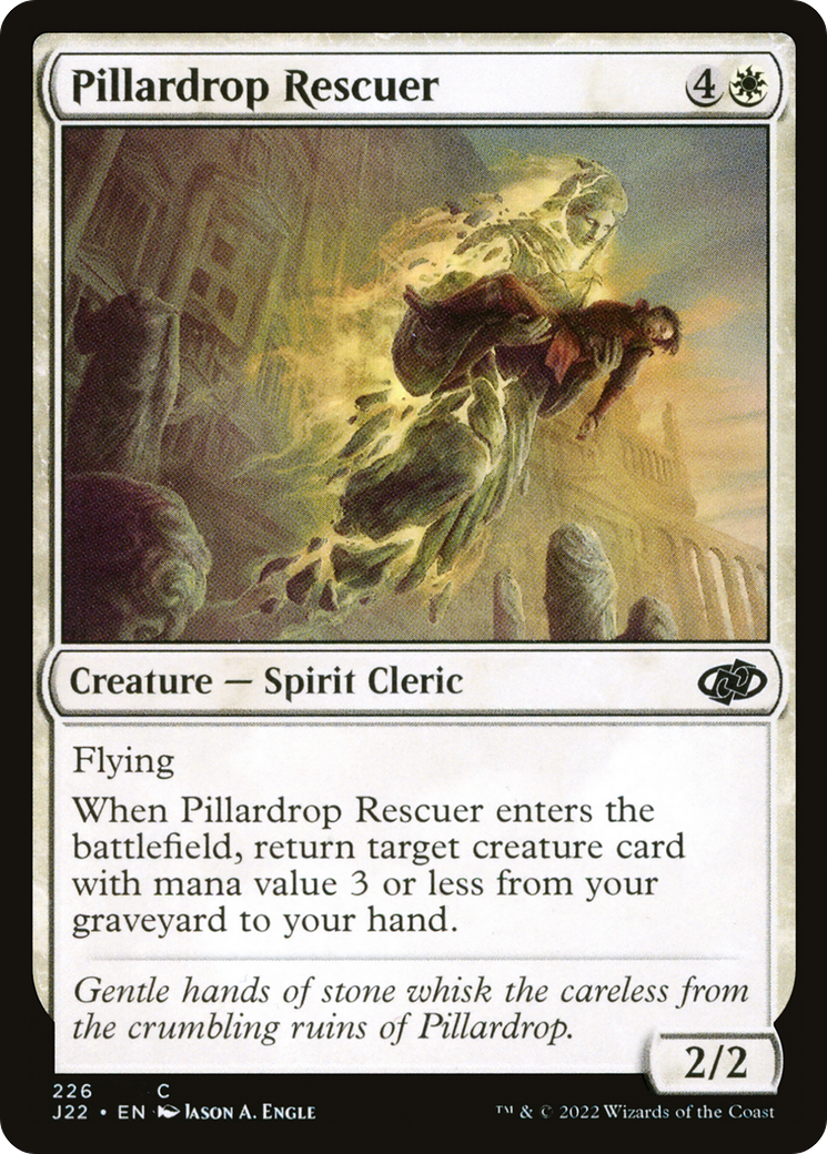 Pillardrop Rescuer [Jumpstart 2022] | Jomio and Rueliete's Cards and Comics