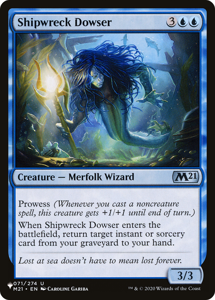 Shipwreck Dowser [The List] | Jomio and Rueliete's Cards and Comics