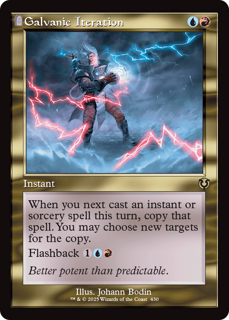 Galvanic Iteration (Retro Frame) [Innistrad Remastered] | Jomio and Rueliete's Cards and Comics