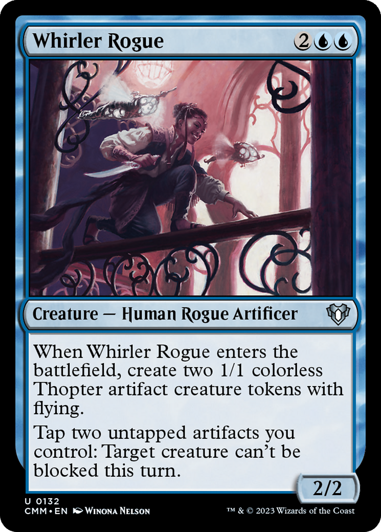 Whirler Rogue [Commander Masters] | Jomio and Rueliete's Cards and Comics