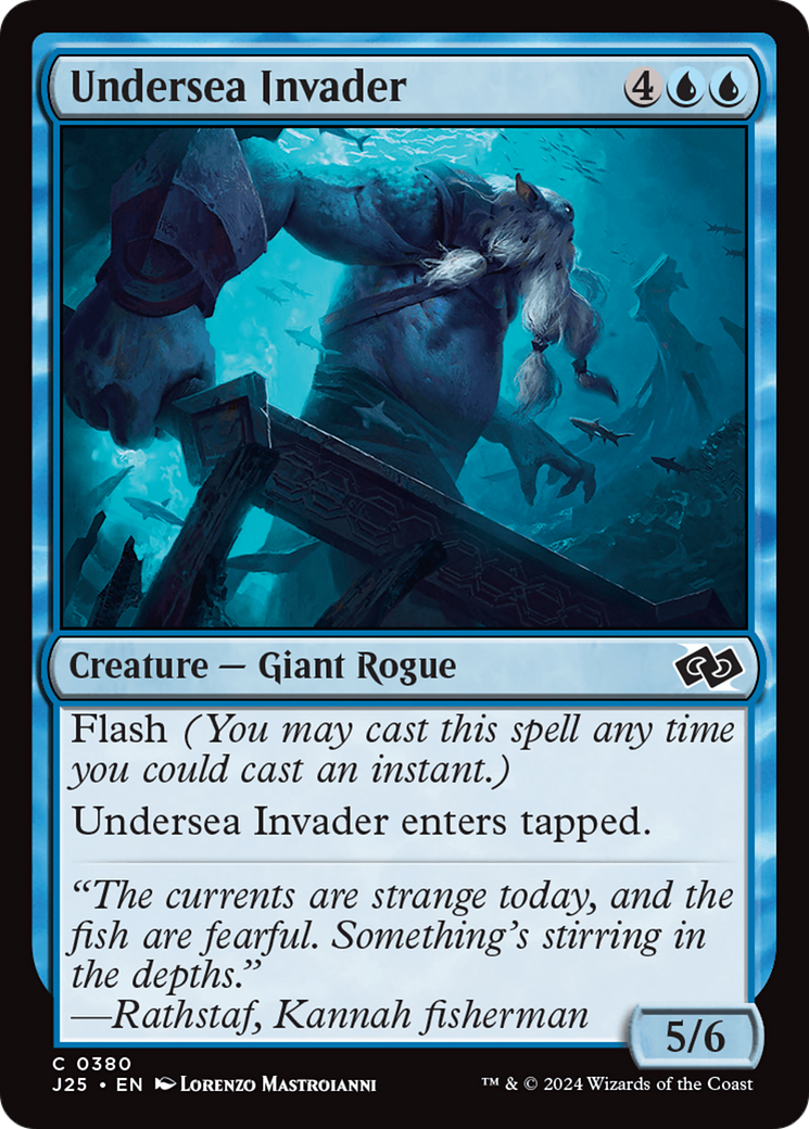 Undersea Invader [Foundations Jumpstart] | Jomio and Rueliete's Cards and Comics