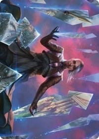 Behold the Multiverse Art Card [Kaldheim Art Series] | Jomio and Rueliete's Cards and Comics