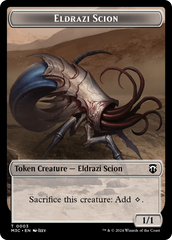 Eldrazi Scion // Eldrazi Spawn Double-Sided Token [Modern Horizons 3 Commander Tokens] | Jomio and Rueliete's Cards and Comics