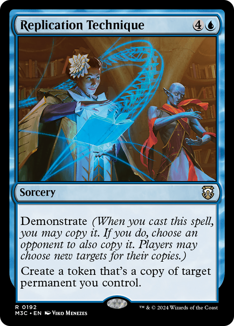Replication Technique (Ripple Foil) [Modern Horizons 3 Commander] | Jomio and Rueliete's Cards and Comics