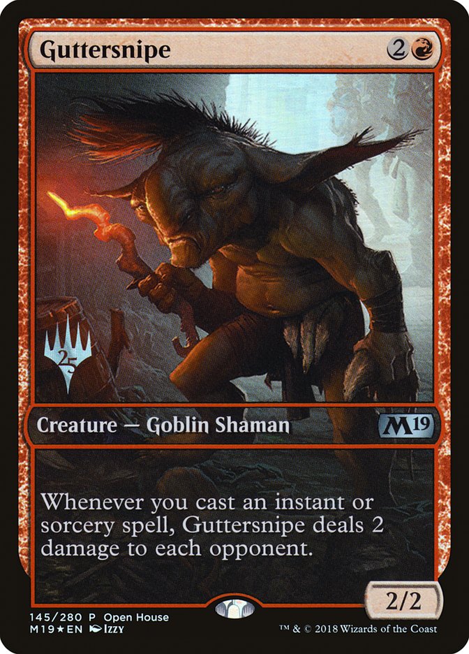Guttersnipe (Open House) [Core Set 2019 Promos] | Jomio and Rueliete's Cards and Comics