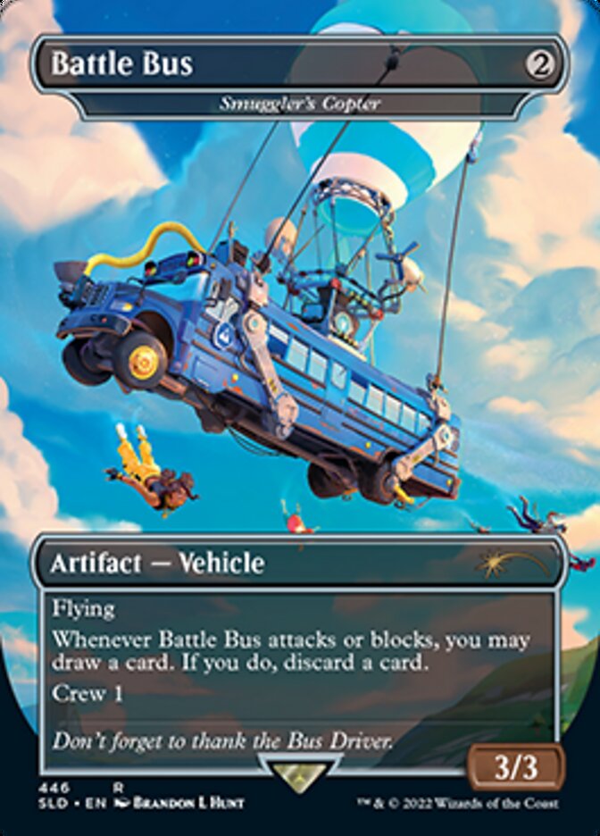 Smuggler's Copter - Battle Bus [Secret Lair Drop Series] | Jomio and Rueliete's Cards and Comics