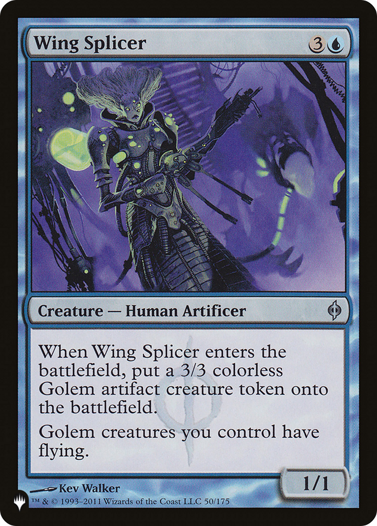 Wing Splicer [The List] | Jomio and Rueliete's Cards and Comics