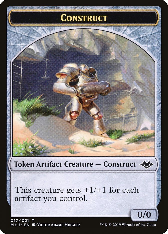 Construct Token [Modern Horizons Tokens] | Jomio and Rueliete's Cards and Comics
