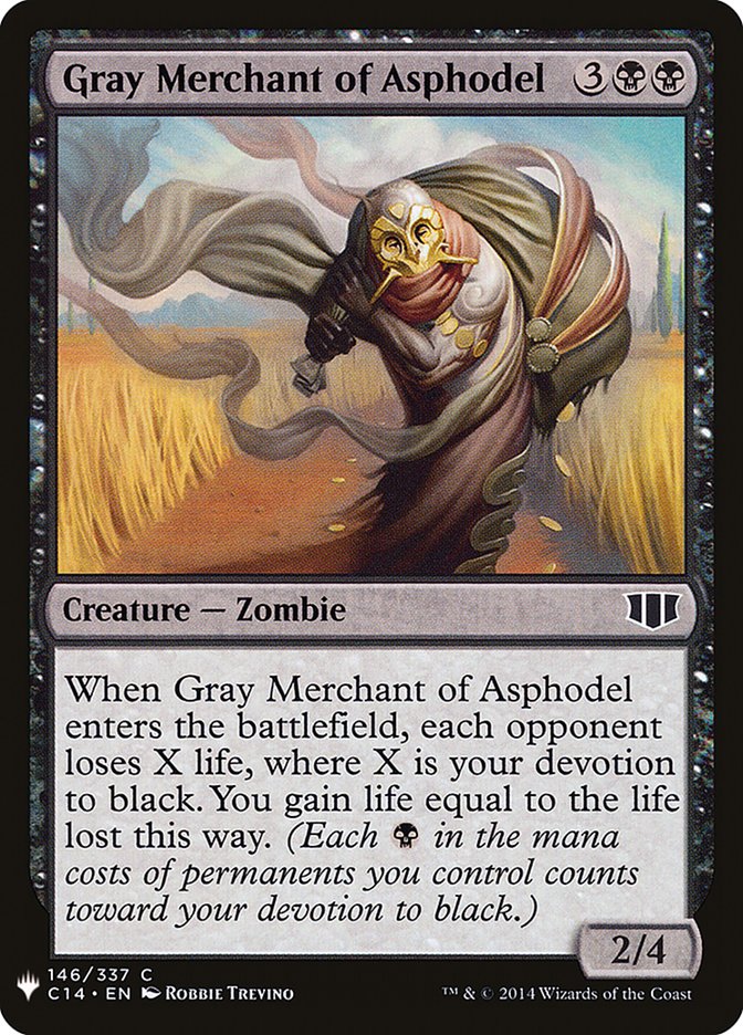 Gray Merchant of Asphodel [Mystery Booster] | Jomio and Rueliete's Cards and Comics
