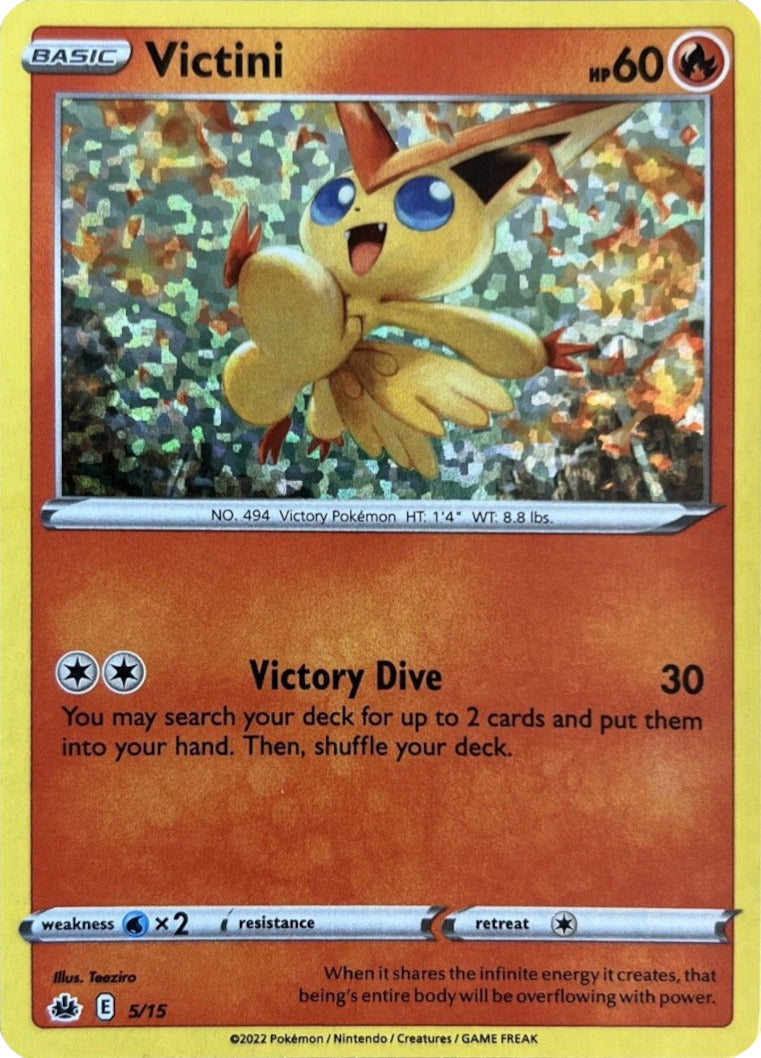 Victini (5/15) [McDonald's Promos: Match Battle] | Jomio and Rueliete's Cards and Comics