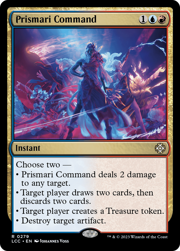Prismari Command [The Lost Caverns of Ixalan Commander] | Jomio and Rueliete's Cards and Comics