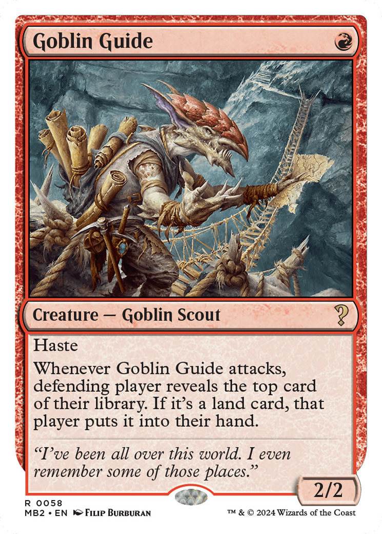 Goblin Guide [Mystery Booster 2] | Jomio and Rueliete's Cards and Comics