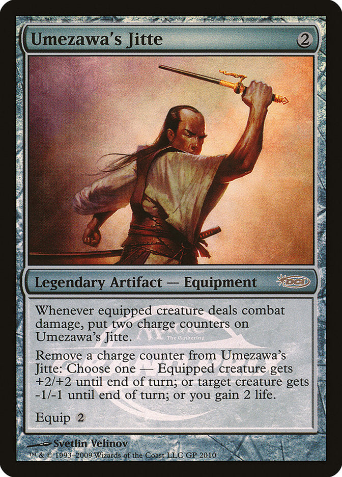 Umezawa's Jitte (Grand Prix) [Grand Prix Promos] | Jomio and Rueliete's Cards and Comics