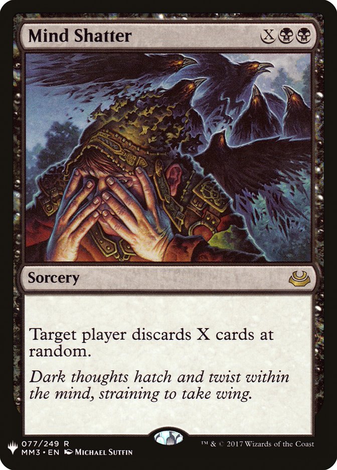 Mind Shatter [Mystery Booster] | Jomio and Rueliete's Cards and Comics