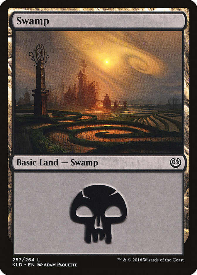Swamp (257) [Kaladesh] | Jomio and Rueliete's Cards and Comics