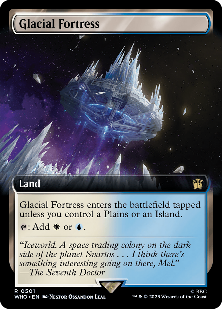 Glacial Fortress (Extended Art) [Doctor Who] | Jomio and Rueliete's Cards and Comics