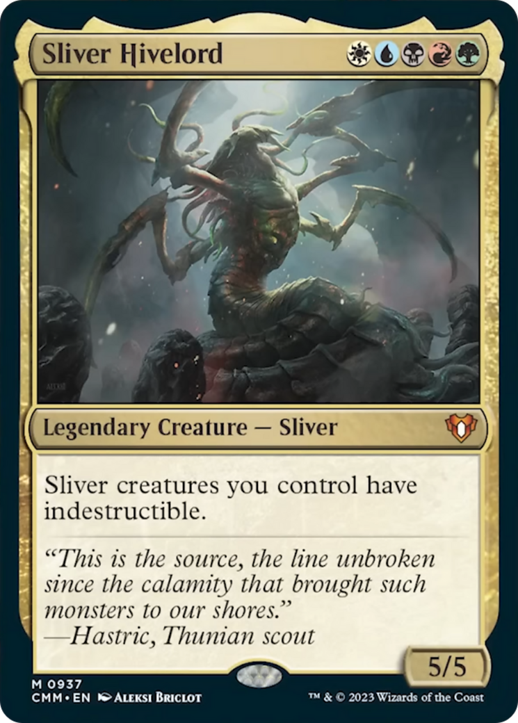 Sliver Hivelord [Commander Masters] | Jomio and Rueliete's Cards and Comics