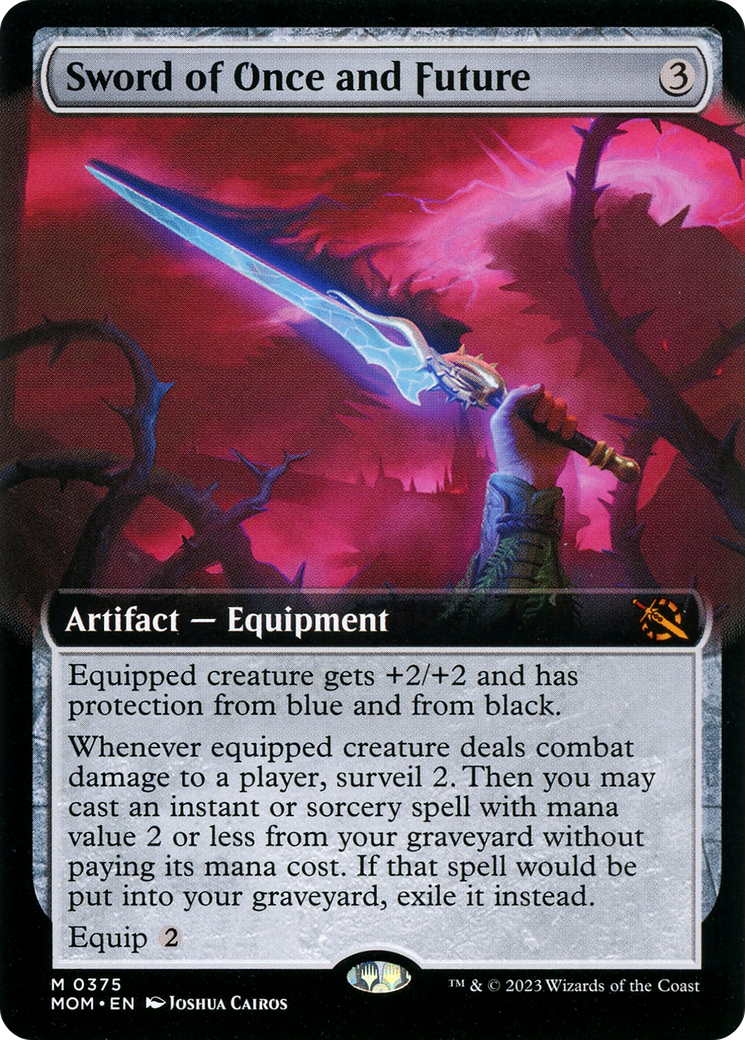 Sword of Once and Future (Extended Art) [March of the Machine] | Jomio and Rueliete's Cards and Comics
