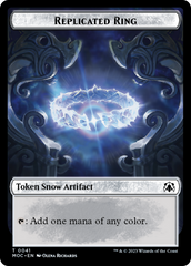 Food // Replicated Ring Double-Sided Token [March of the Machine Commander Tokens] | Jomio and Rueliete's Cards and Comics