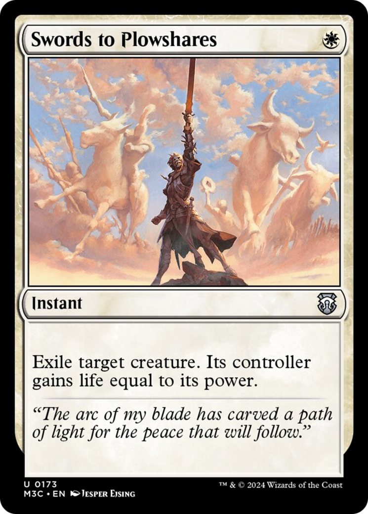 Swords to Plowshares [Modern Horizons 3 Commander] | Jomio and Rueliete's Cards and Comics