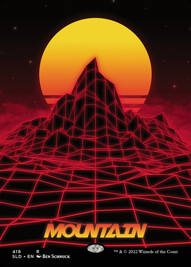 Mountain (418) [Secret Lair Drop Series] | Jomio and Rueliete's Cards and Comics