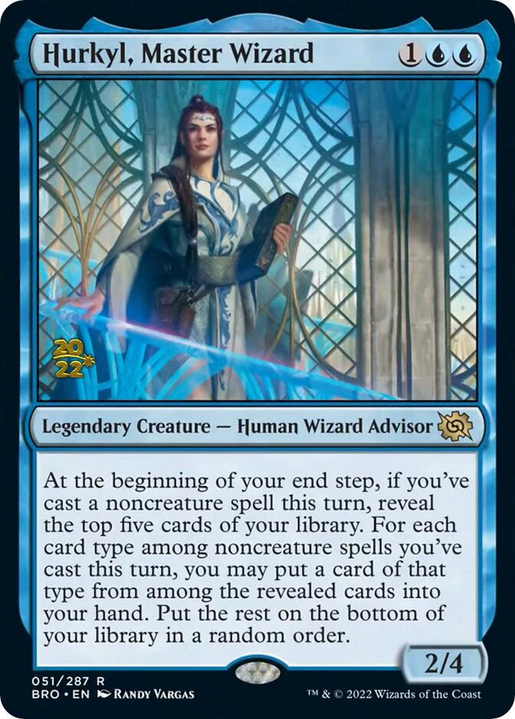 Hurkyl, Master Wizard [The Brothers' War Prerelease Promos] | Jomio and Rueliete's Cards and Comics