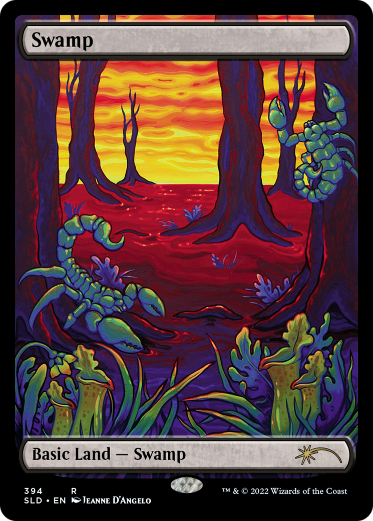 Swamp (394) [Secret Lair Drop Series] | Jomio and Rueliete's Cards and Comics