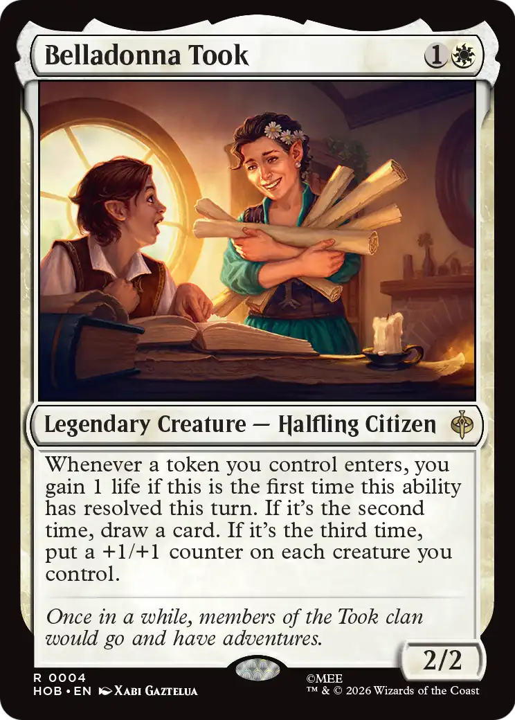 Belladonna Took [The Hobbit] | Jomio and Rueliete's Cards and Comics