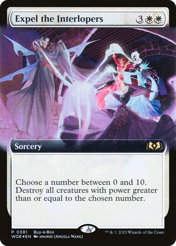 Expel the Interlopers (Buy-A-Box) [Wilds of Eldraine Promos] | Jomio and Rueliete's Cards and Comics