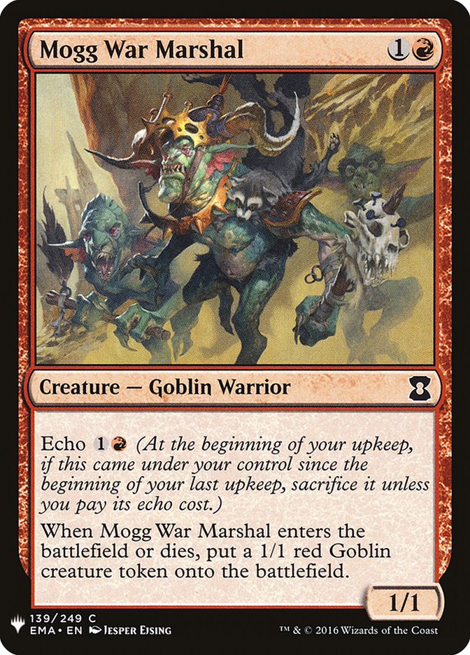 Mogg War Marshal [Mystery Booster] | Jomio and Rueliete's Cards and Comics