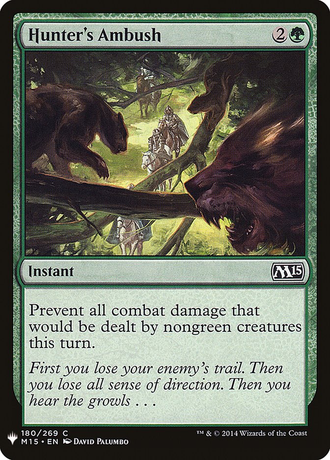 Hunter's Ambush [Mystery Booster] | Jomio and Rueliete's Cards and Comics