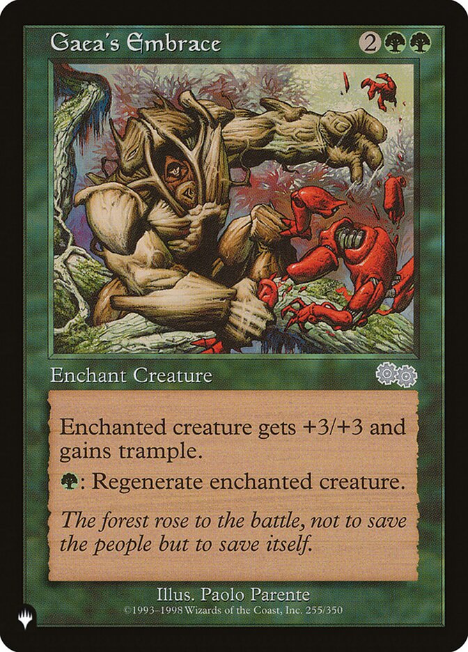 Gaea's Embrace [The List] | Jomio and Rueliete's Cards and Comics
