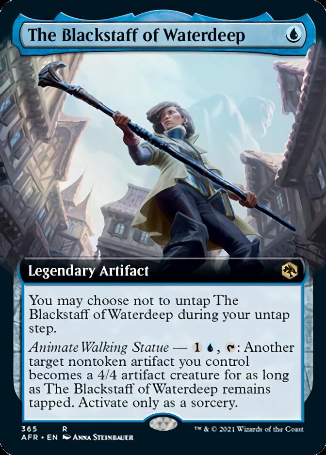 The Blackstaff of Waterdeep (Extended Art) [Dungeons & Dragons: Adventures in the Forgotten Realms] | Jomio and Rueliete's Cards and Comics