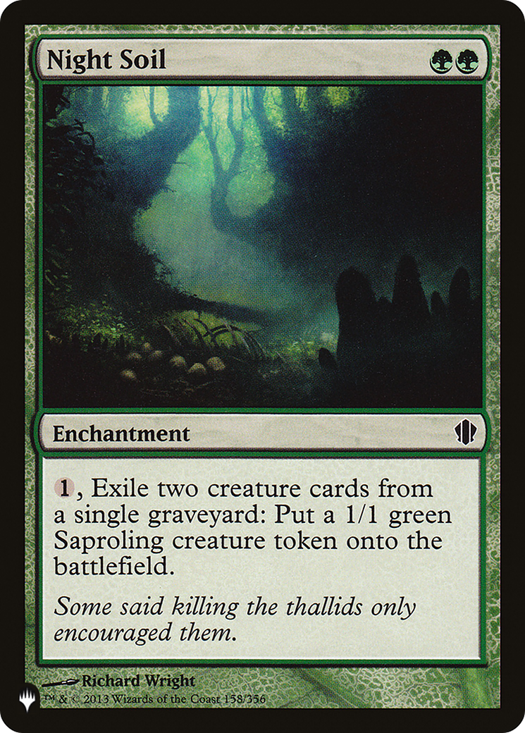 Night Soil [The List] | Jomio and Rueliete's Cards and Comics
