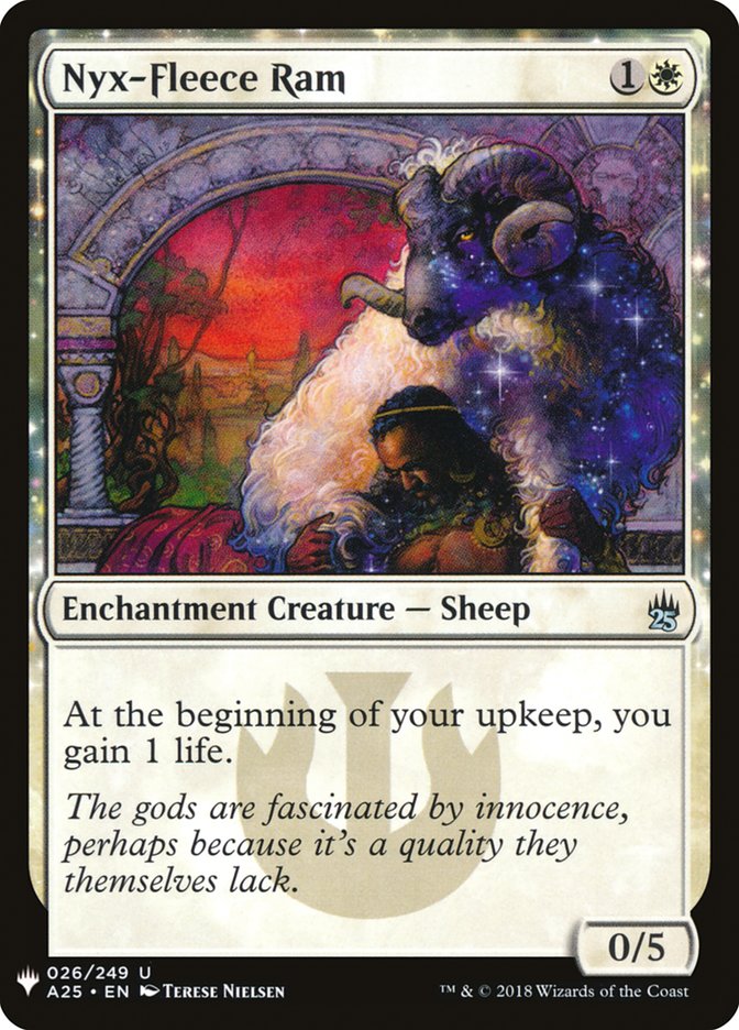 Nyx-Fleece Ram [Mystery Booster] | Jomio and Rueliete's Cards and Comics