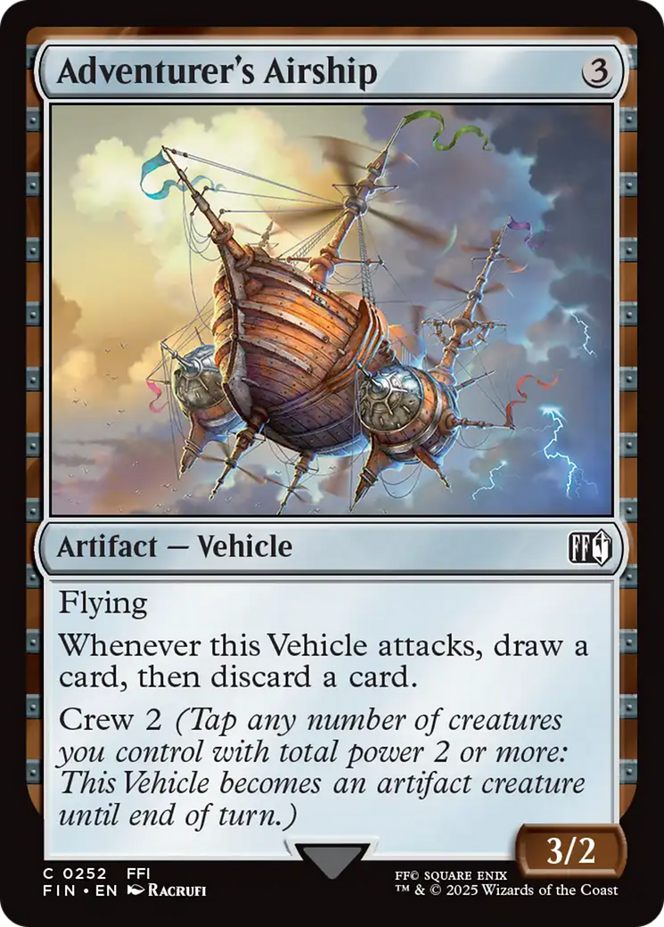 Adventurer's Airship [FINAL FANTASY] | Jomio and Rueliete's Cards and Comics