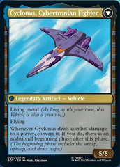 Cyclonus, the Saboteur // Cyclonus, Cybertronian Fighter [Transformers] | Jomio and Rueliete's Cards and Comics