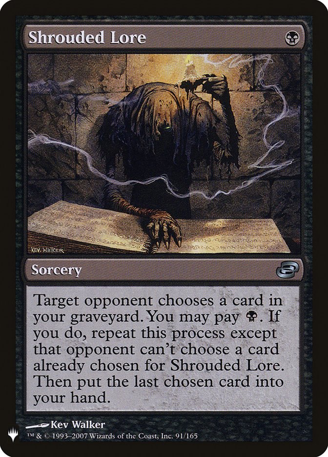 Shrouded Lore [Mystery Booster] | Jomio and Rueliete's Cards and Comics