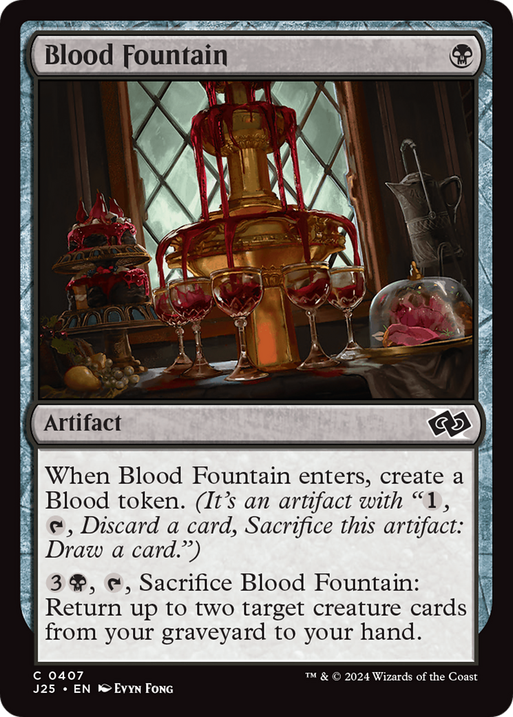 Blood Fountain [Foundations Jumpstart] | Jomio and Rueliete's Cards and Comics