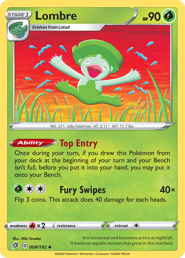 Lombre (008/192) [Sword & Shield: Rebel Clash] | Jomio and Rueliete's Cards and Comics