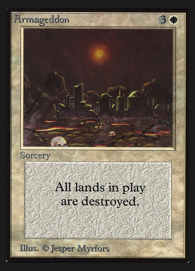 Armageddon [Collectors' Edition] | Jomio and Rueliete's Cards and Comics